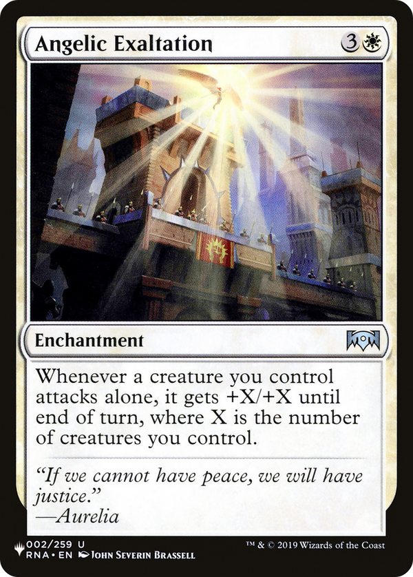 Angelic Exaltation - RNA Reprint (PLST)