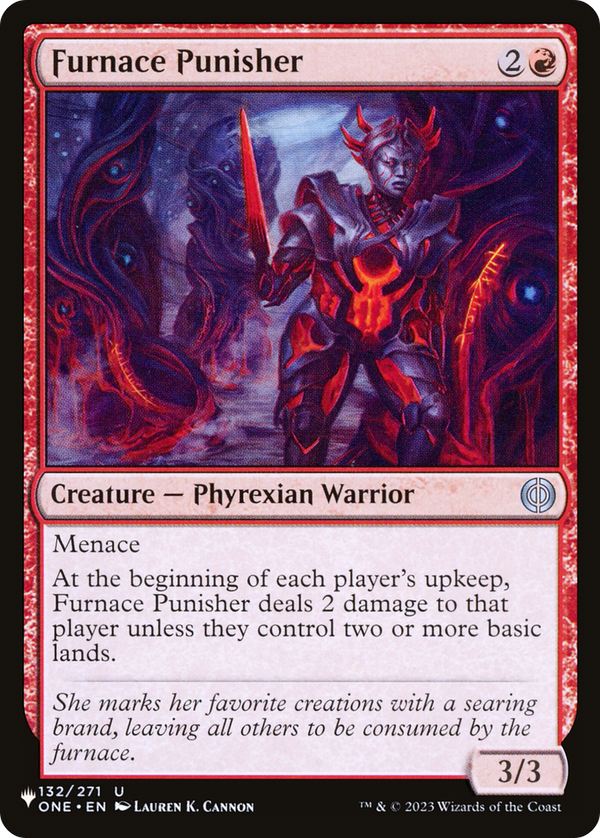 Furnace Punisher - ONE Reprint (PLST)