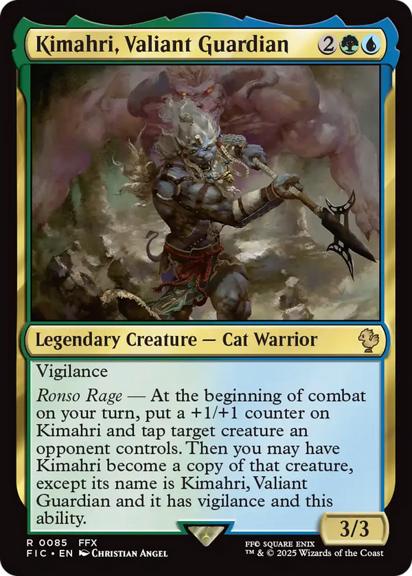 Kimahri, Valiant Guardian (FIC)