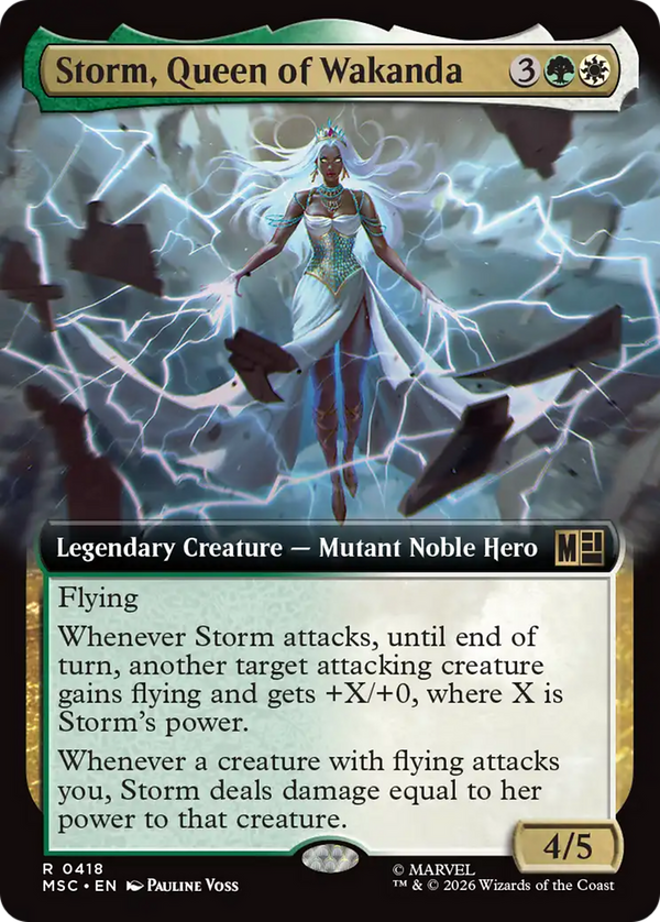 Storm, Queen of Wakanda - Extended Art (MSC) (Pre-Order)