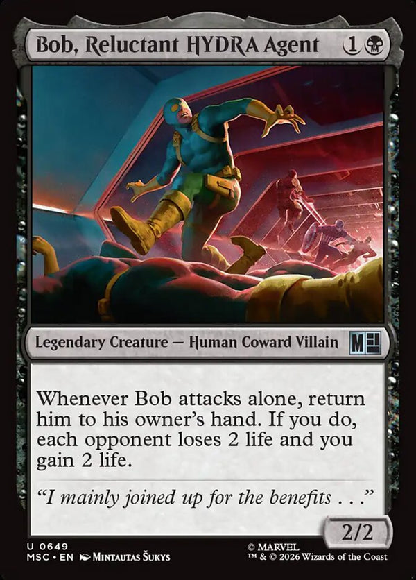 Bob, Reluctant HYDRA Agent (MSC)