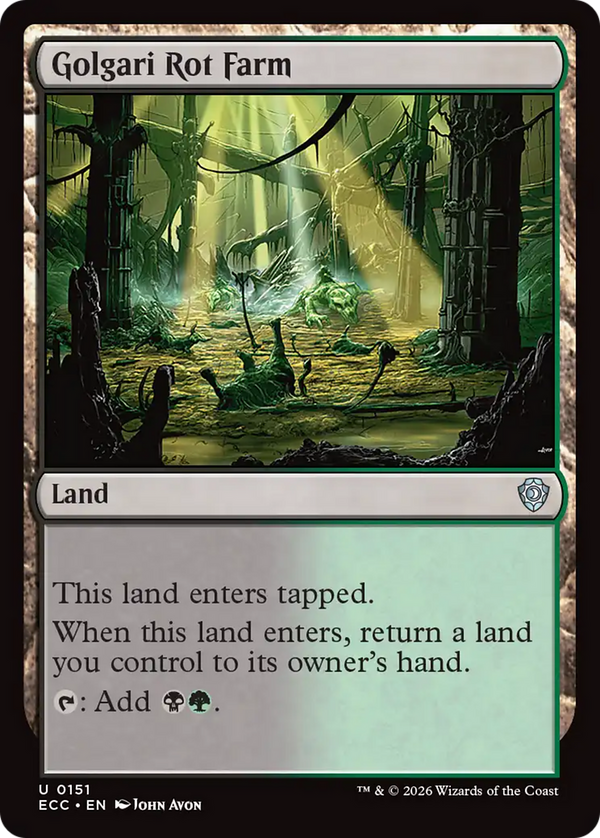 Golgari Rot Farm (ECC)