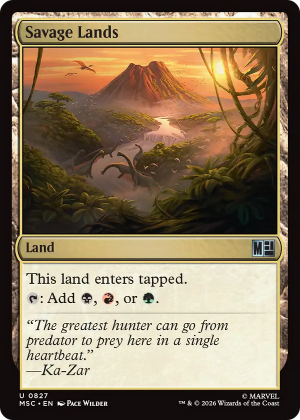 Savage Lands (MSC)