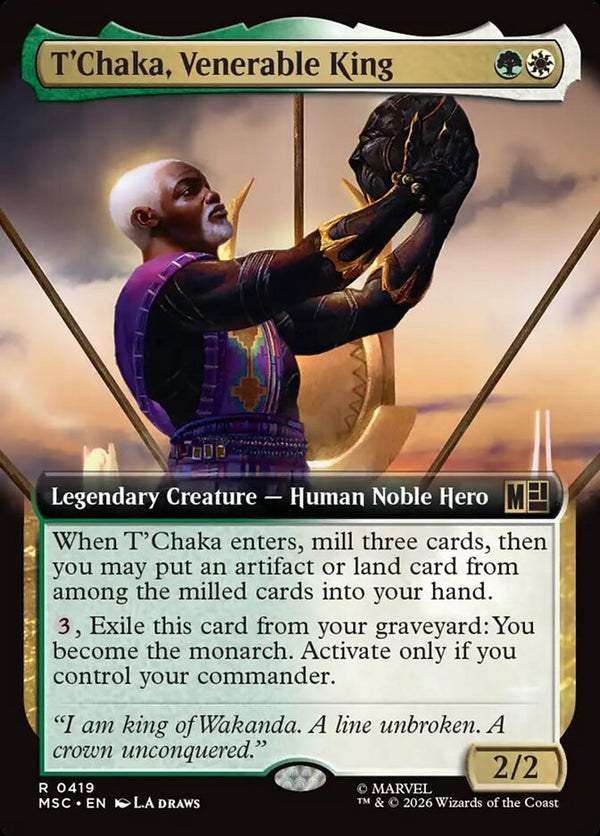 T'Chaka, Venerable King - Extended Art (MSC)