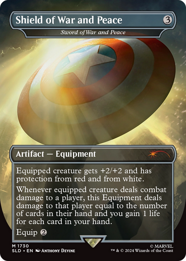 Sword of War and Peace - Marvel's Captain America (SLD)