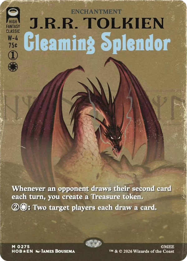 Gleaming Splendor - Book Cover (HOB) (Pre-Order)