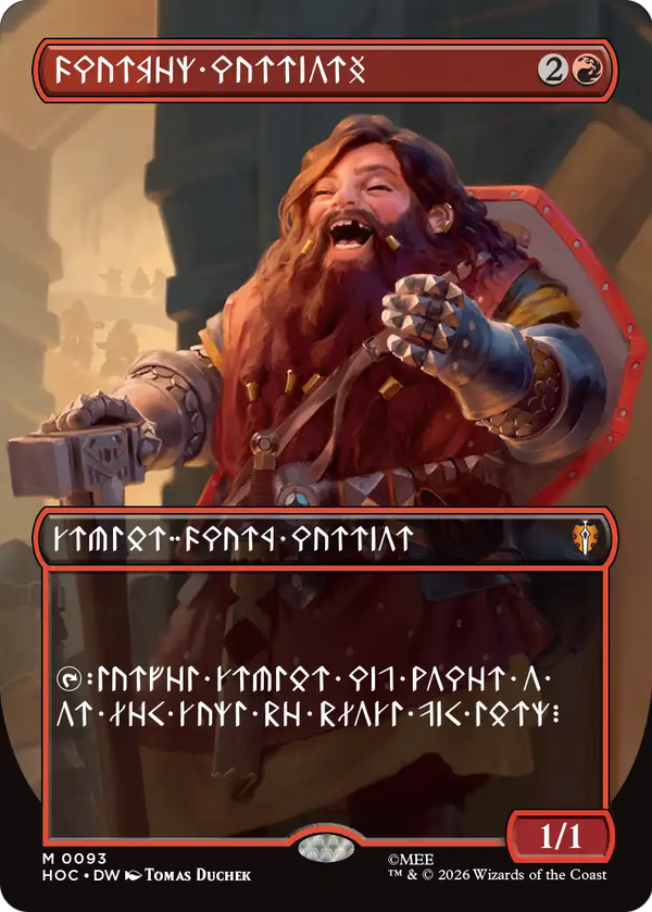 Dwarven Warriors - Dwarvish Language (HOC) (Pre-Order)