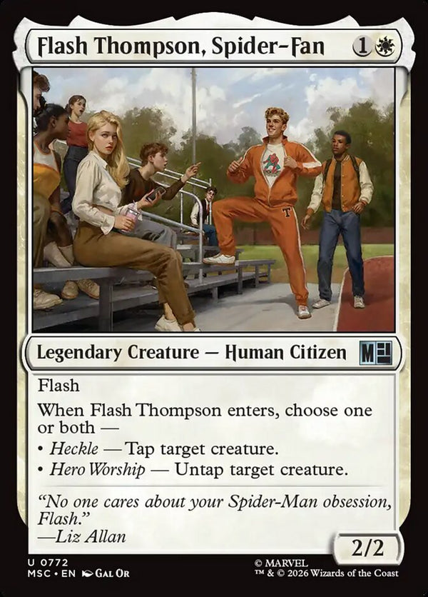 Flash Thompson, Spider-Fan (MSC)