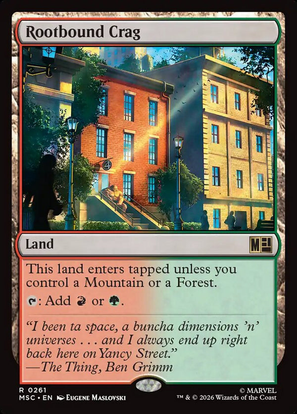 Rootbound Crag (MSC)