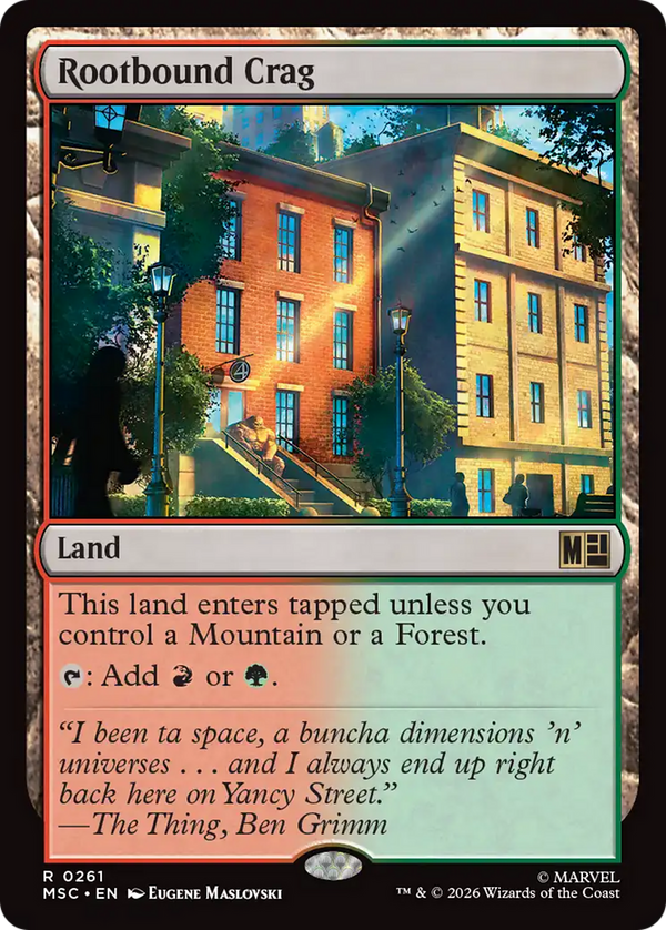 Rootbound Crag (MSC) (Pre-Order)