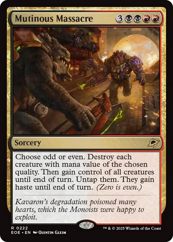 Mutinous Massacre (EOE)
