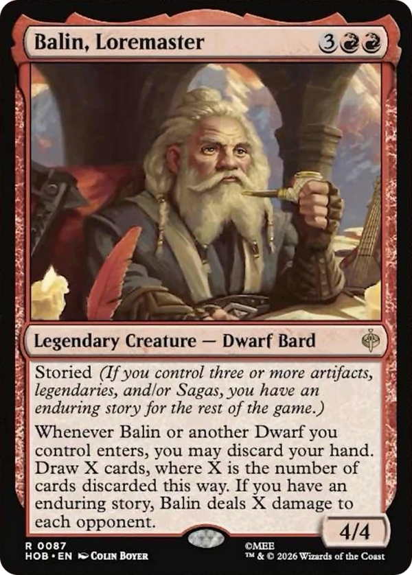 Balin, Loremaster (HOB) (Pre-Order)