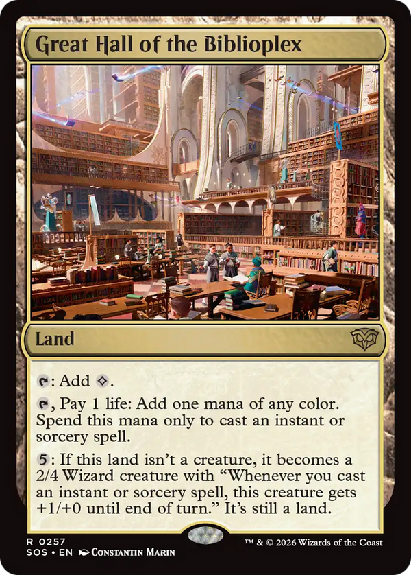 Great Hall of the Biblioplex (SOS)