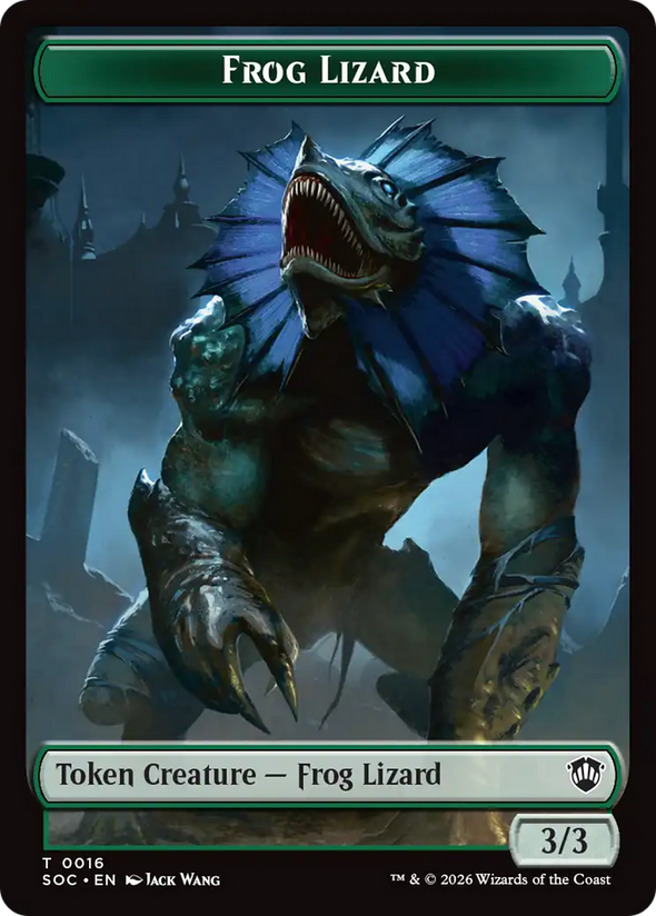 Frog Lizard // Food Token (TSOC)