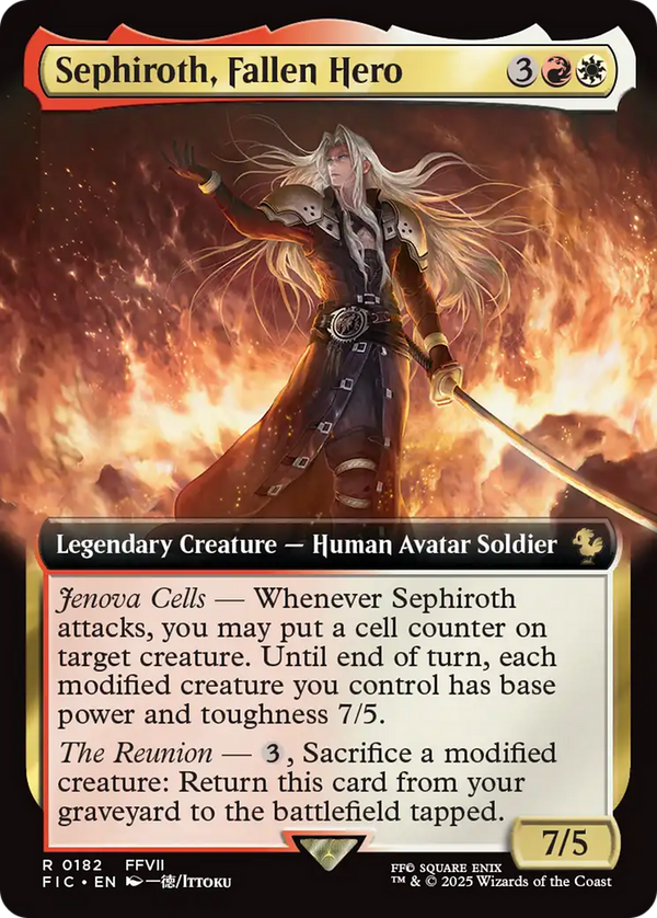 Sephiroth, Fallen Hero - Extended Art (FIC)