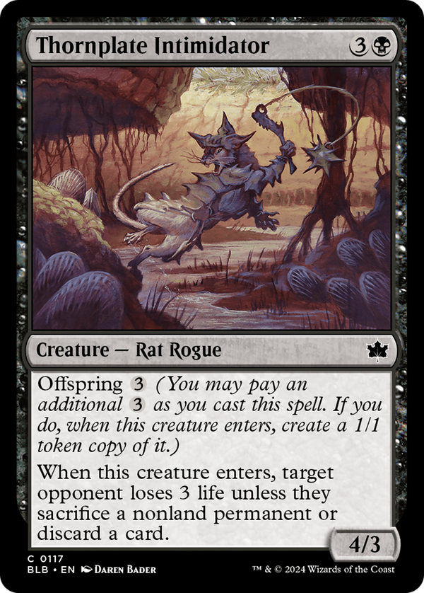 Thornplate Intimidator (BLB)