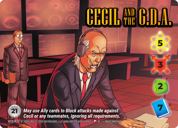 Cecil And The G.D.A. - SKY-433 - Rare
