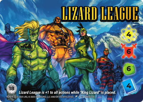 Lizard League - SKY-434 - Rare