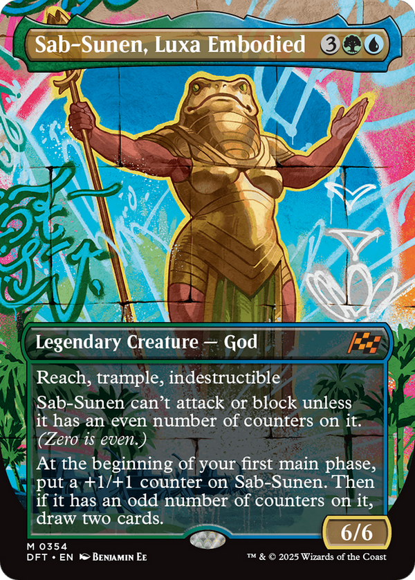 Sab-Sunen, Luxa Embodied - Borderless Graffiti Giant (DFT)