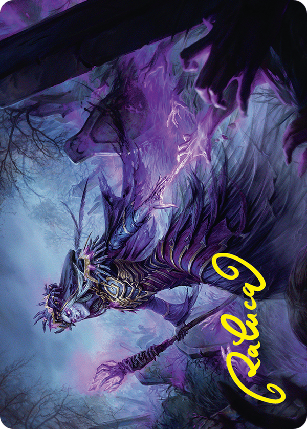 Zul Ashur, Lich Lord - Art Series (Gold-Stamped Signature) (AFDN)
