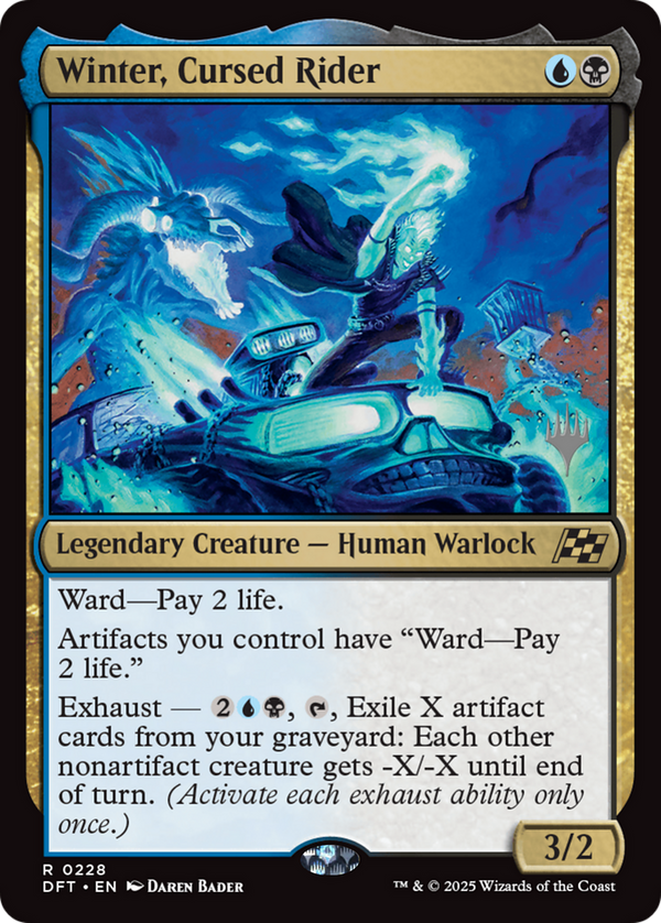 Winter, Cursed Rider - Promo Pack (PDFT)