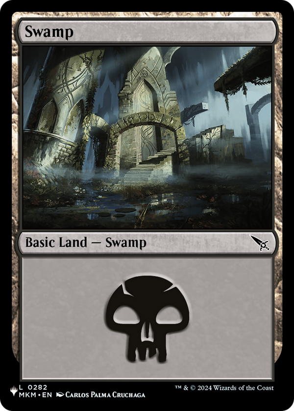 Swamp (MKM-282) - MKM Reprint (PLST)
