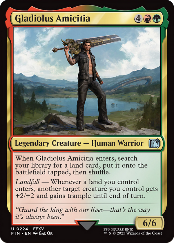 Gladiolus Amicitia (FIN)