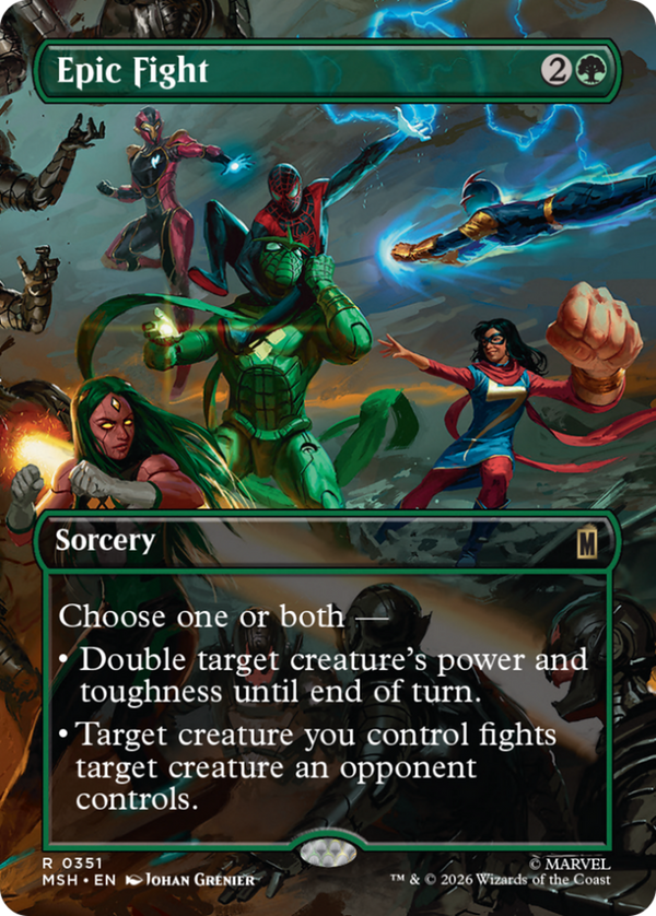Epic Fight - Borderless Scene (MSH) (Pre-Order)