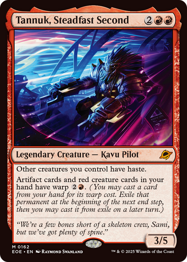 Tannuk, Steadfast Second (EOE)