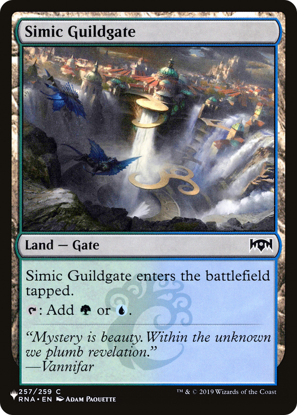Simic Guildgate - RNA Reprint (PLST)