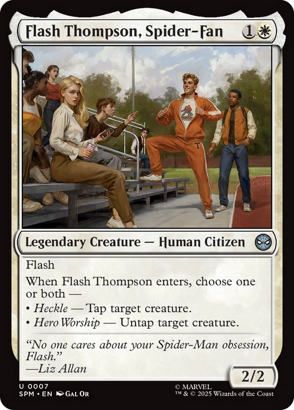 Flash Thompson, Spider-Fan (SPM)
