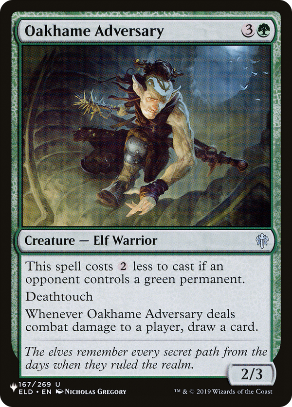 Oakhame Adversary - ELD Reprint (PLST)