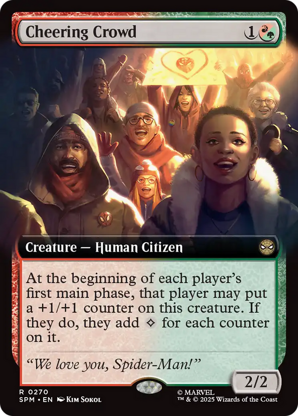 Cheering Crowd - Extended Art (SPM)