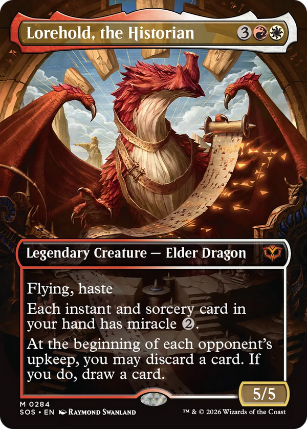 Lorehold, the Historian - Borderless (SOS)