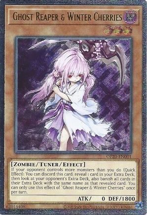 Ghost Reaper & Winter Cherries (UTR) - OP20-EN001 - Ultimate Rare