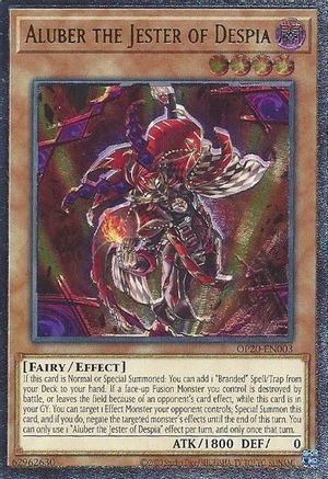 Aluber the Jester of Despia (UTR) - OP20-EN003 - Ultimate Rare - Unlimited