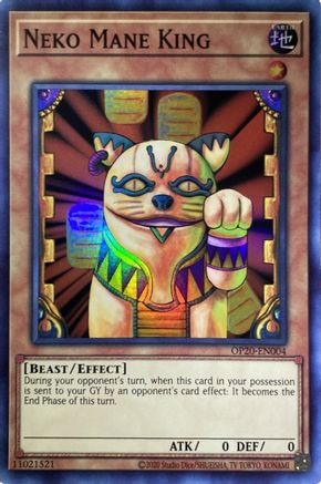 Neko Mane King - OP20-EN004 - Super Rare - Unlimited