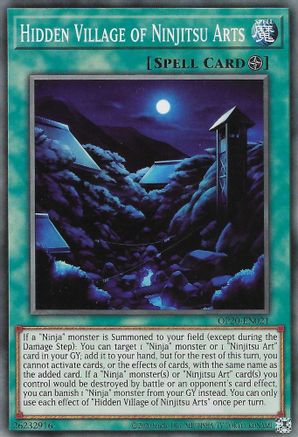 Hidden Village of Ninjitsu Arts - OP20-EN021 - Common - Unlimited