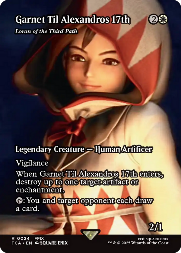 Garnet Til Alexandros 17th // Loran of the Third Path - Borderless (FCA)