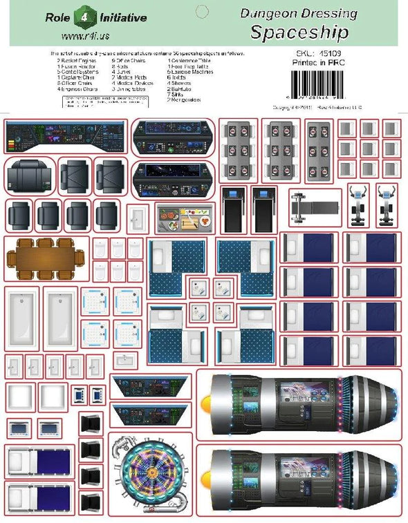 Dungeon Dressing - Spaceship (CLEARANCE)