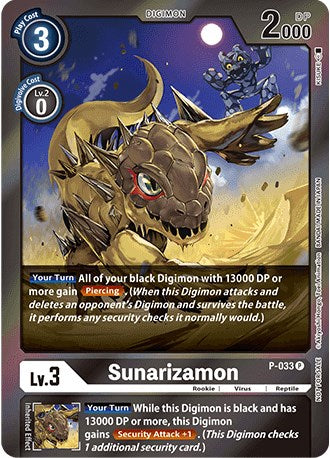 Sunarizamon (Gift Box 2022) - P-033 - Promo (Foil)