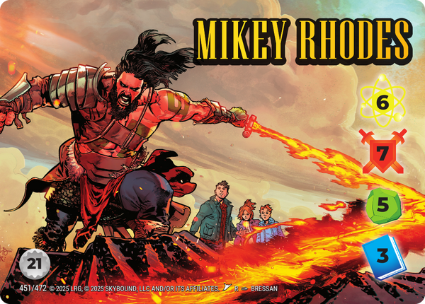 Mikey Rhodes - SKY-451 - Rare