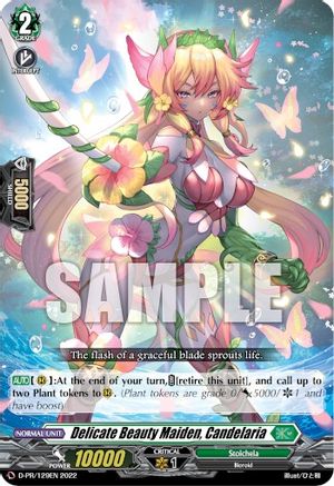 Delicate Beauty Maiden, Candelaria - D-PR/129EN - Promo