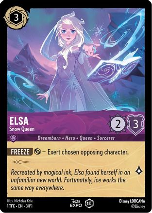 Elsa (Snow Queen) - 3 - D23 EXPO Promo