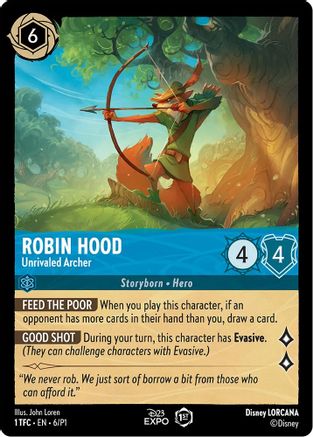 Robin Hood (Unrivaled Archer) - 6 - D23 EXPO Promo