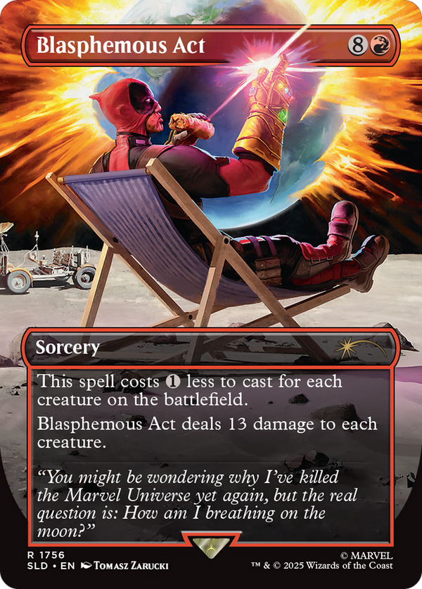 Blasphemous Act - Secret Lair x Marvel's Deadpool (SLD)