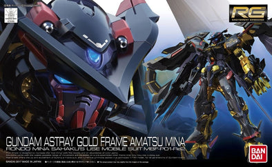 Bandai: Gunpla - RG - #24 MBF-P01-Re2AMATU Gundam Astray Gold Frame Amatsu Mina 1/144