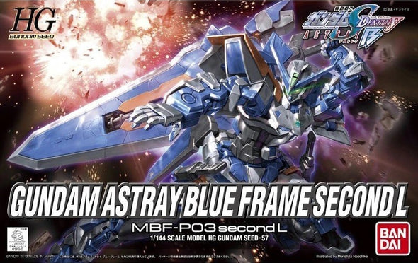 Bandai: Gunpla - HGSEED - #57 MBF-P03 Gundam Astray Blue Frame Second L 1/144