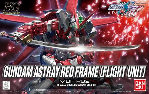 Bandai: Gunpla - HGSEED - #58 MBF-P02 Gundam Astray Red Frame (Flight Unit) 1/144