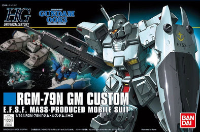 Bandai: Gunpla - HGUC - #120 RGM-79N GM Custom 1/144